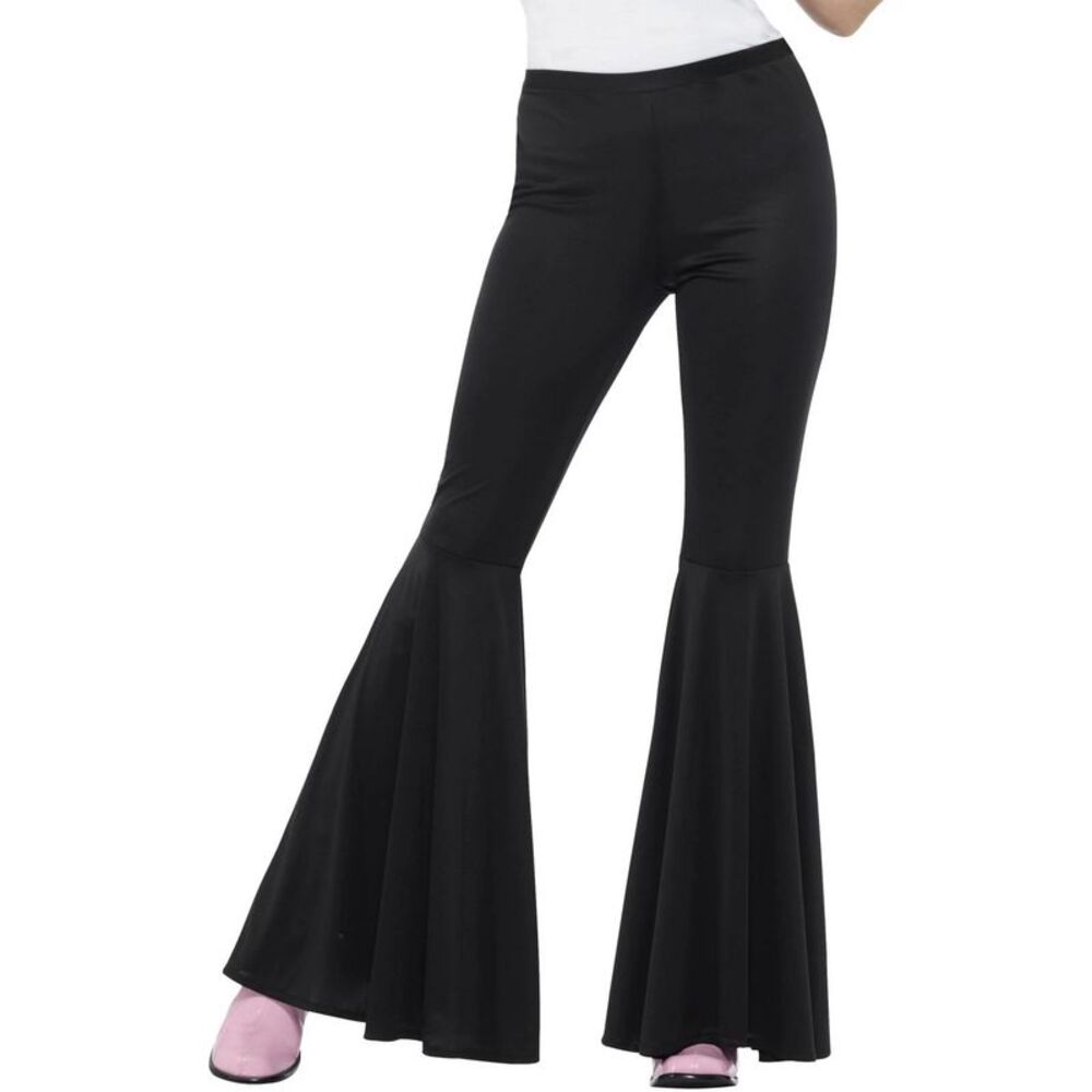 Smiffys Womens/Ladies Flared Pants / Black